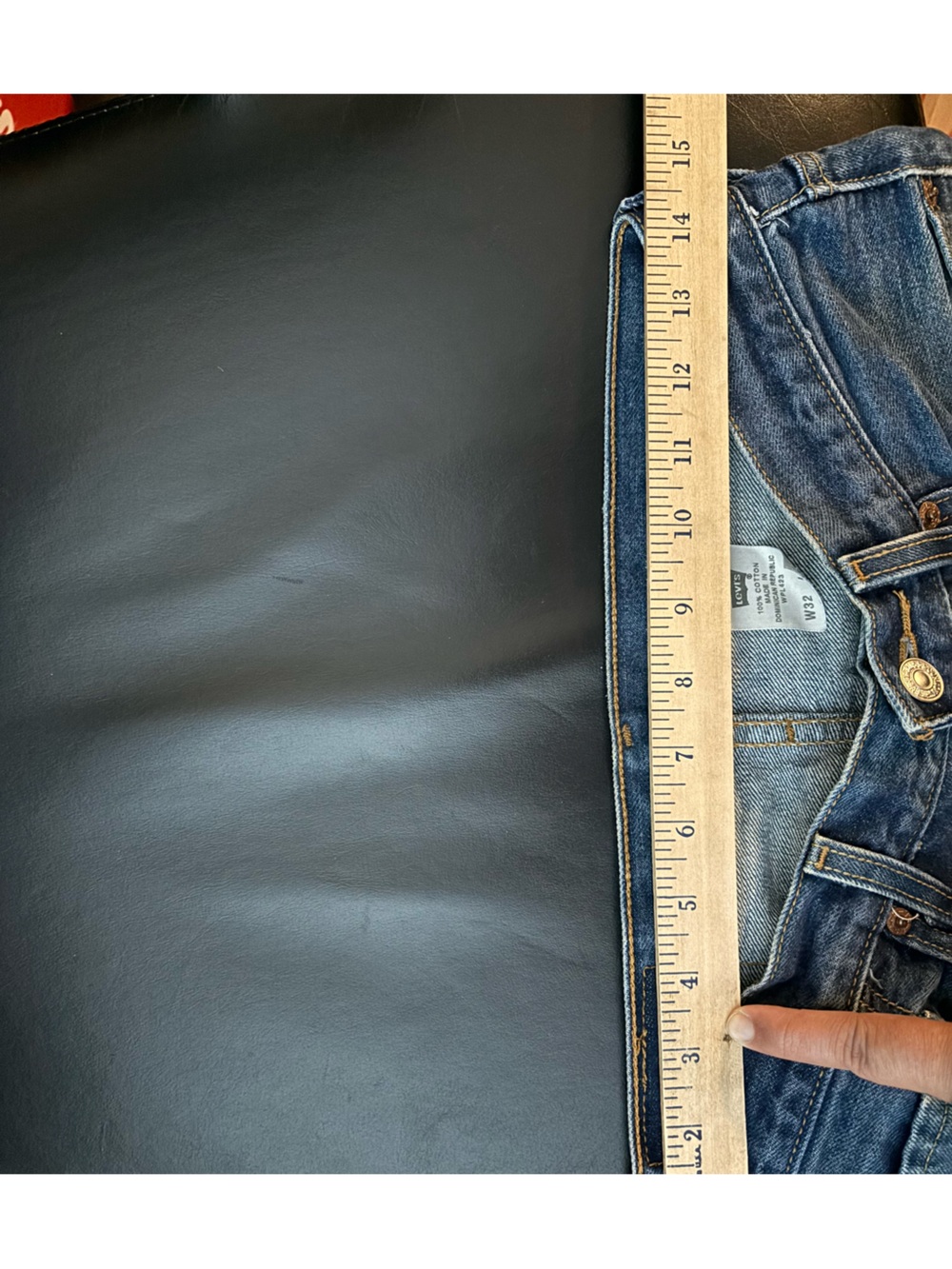 Levi's 501 Men's Blue Relaxed Straight Jeans - Picture 11 of 11